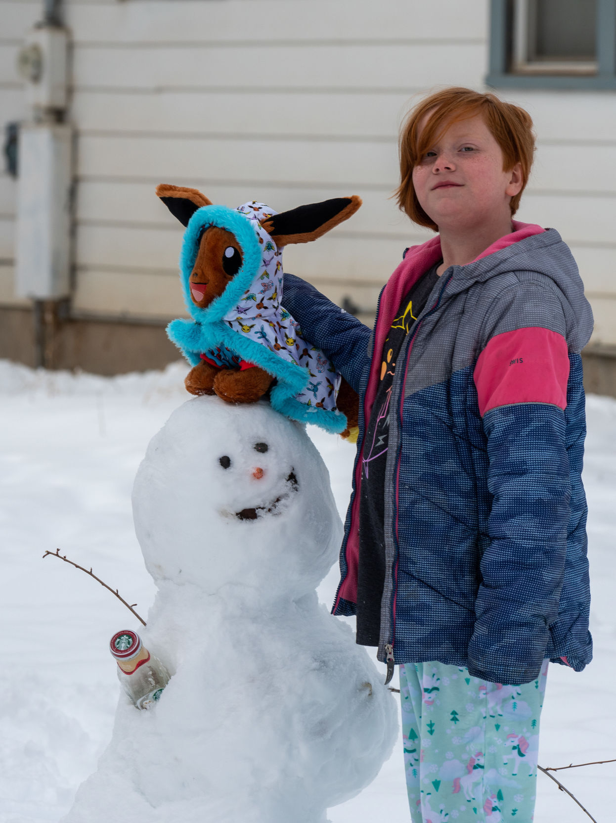 Building a snowman